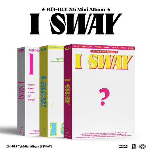 (PRE-ORDER) (G)I-DLE | I SWAY (7th Mini Album)