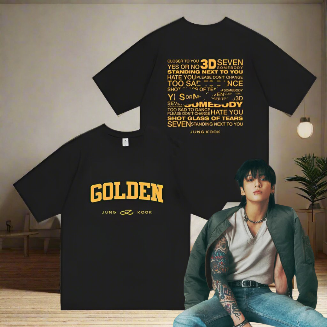 Jungkook "GOLDEN" T-Shirt