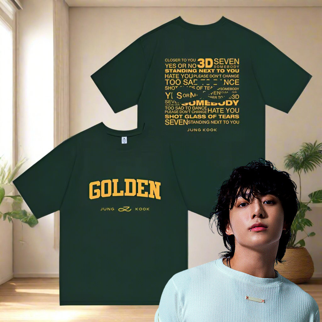 Jungkook "GOLDEN" T-Shirt