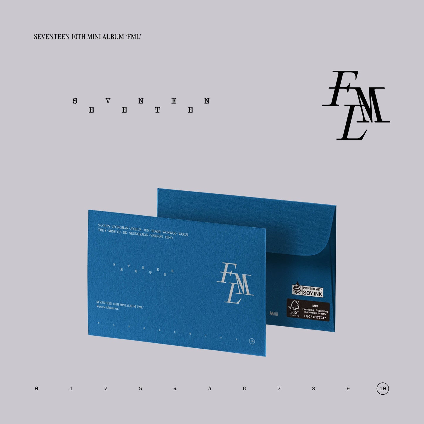 SEVENTEEN 10th Mini Album | FML (Weverse Albums ver.)