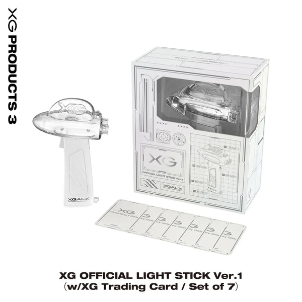 XG OFFICIAL LIGHT STICK Ver.1 Custom Parts / JURIN（w/JURIN