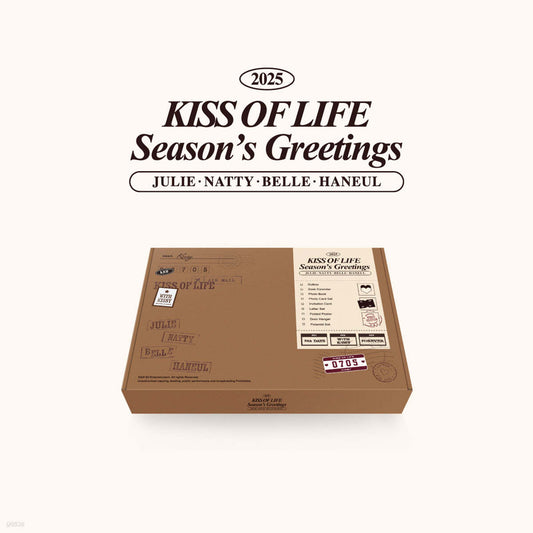 (PRE-ORDER) KISS OF LIFE 2025 SEASON'S GREETINGS