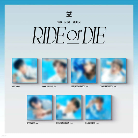 EVNNE | RIDE or DIE (3rd Mini Album) Digipack ver.
