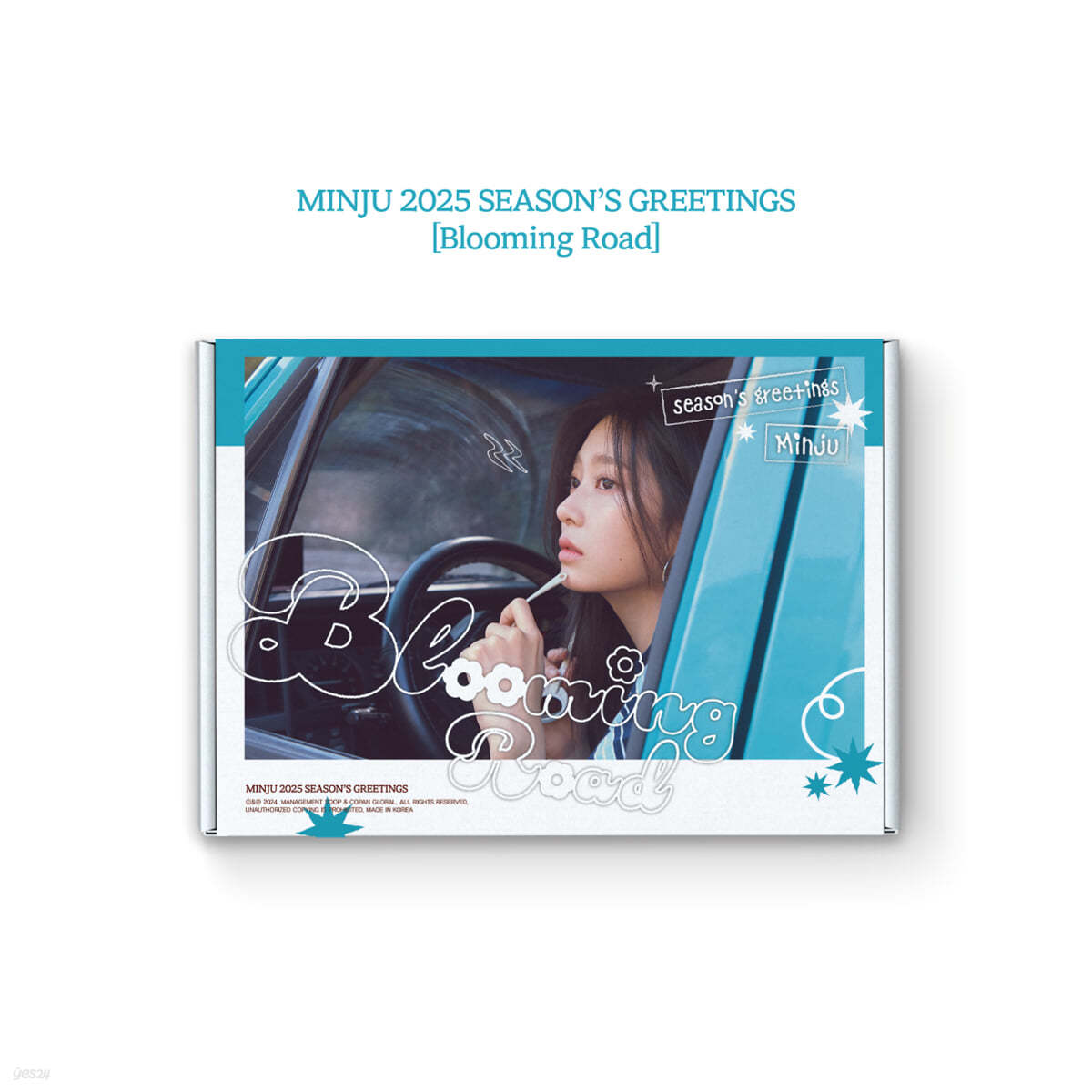 (PREORDER) KIM MIN JU 2025 SEASON'S GREETINGS (Blooming Road) Rosé K