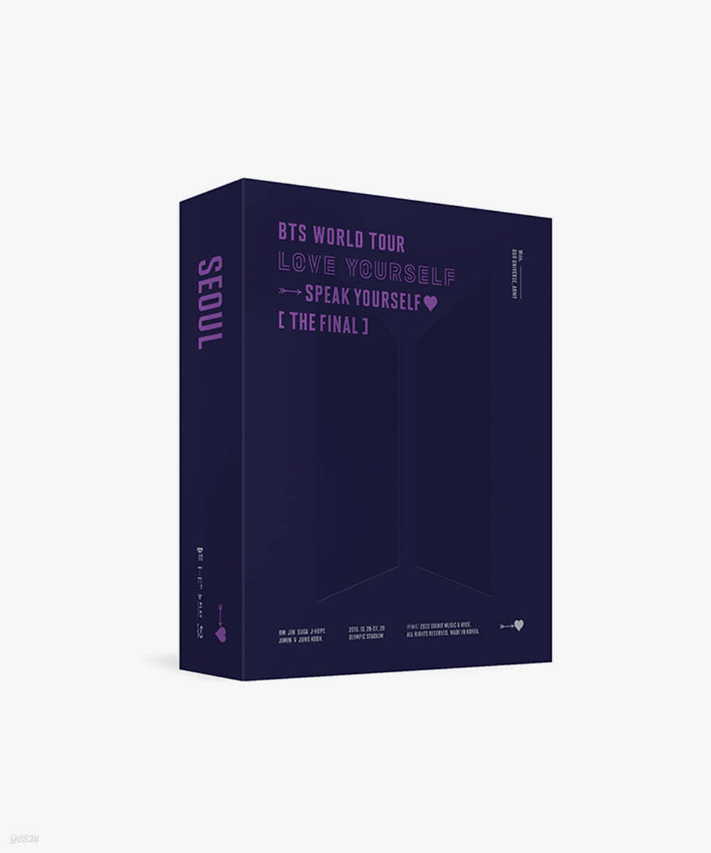 BTS | BTS WORLD TOUR ‘LOVE YOURSELF : SPEAK YOURSELF’ (THE FINAL) (Blu-ray)