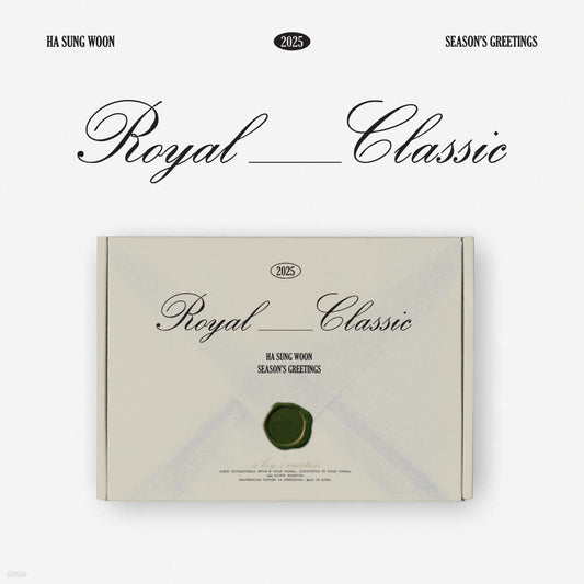 (PRE-ORDER) HA SUNG WOON 2025 SEASON'S GREETINGS (ROYAL CLASSIC)