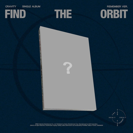 (PRE-ORDER) CRAVITY | FIND THE ORBIT (1st Single Album) REMEMBER ver.