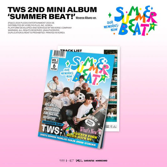 TWS | SUMMER BEAT! (2nd Mini Album) Weverse Albums ver.