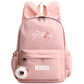 STRAY KIDS | Bunny-Eared School Bag for Loyal STAYs - Boost Your School Vibes with Cute Rabbit Ears: Choose Your Bias & Hop Happily to Class!