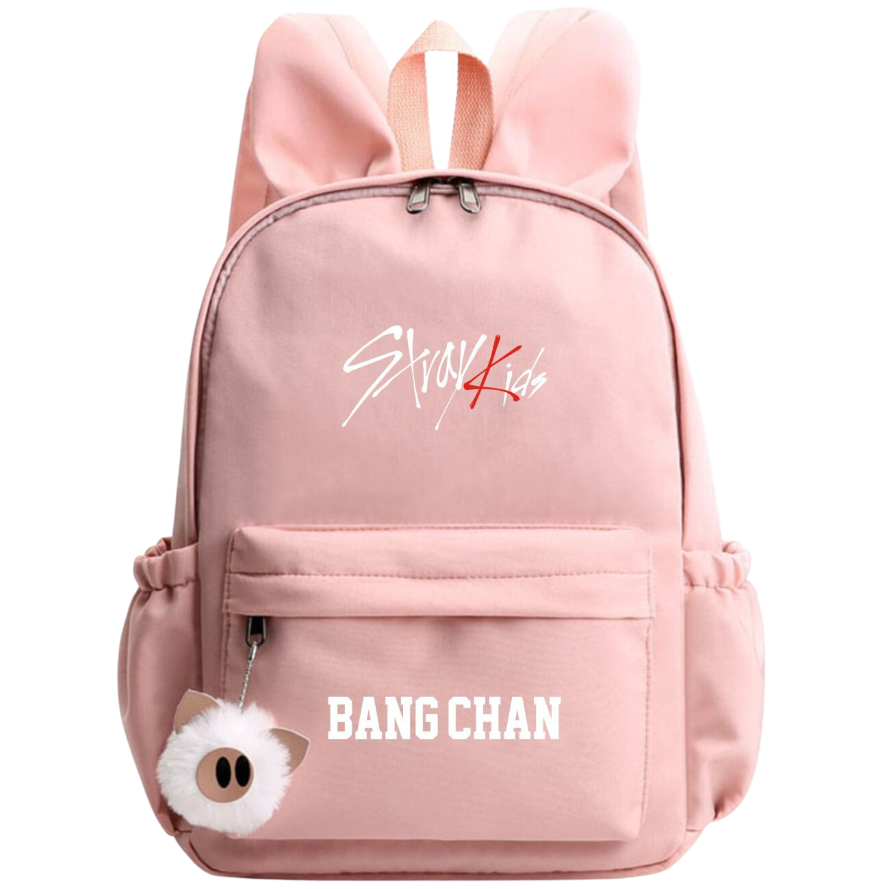 STRAY KIDS | Bunny-Eared School Bag for Loyal STAYs - Boost Your School Vibes with Cute Rabbit Ears: Choose Your Bias & Hop Happily to Class!