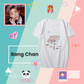 STRAY KIDS Felix, Lee Know, Hyunjin, Bang Chan, I.N, Changbin, Han & Seungmin's Chef's Special T-Shirt - Featuring Personal Hand-Drawn Favorite Food and Signature LIMITED EDITION