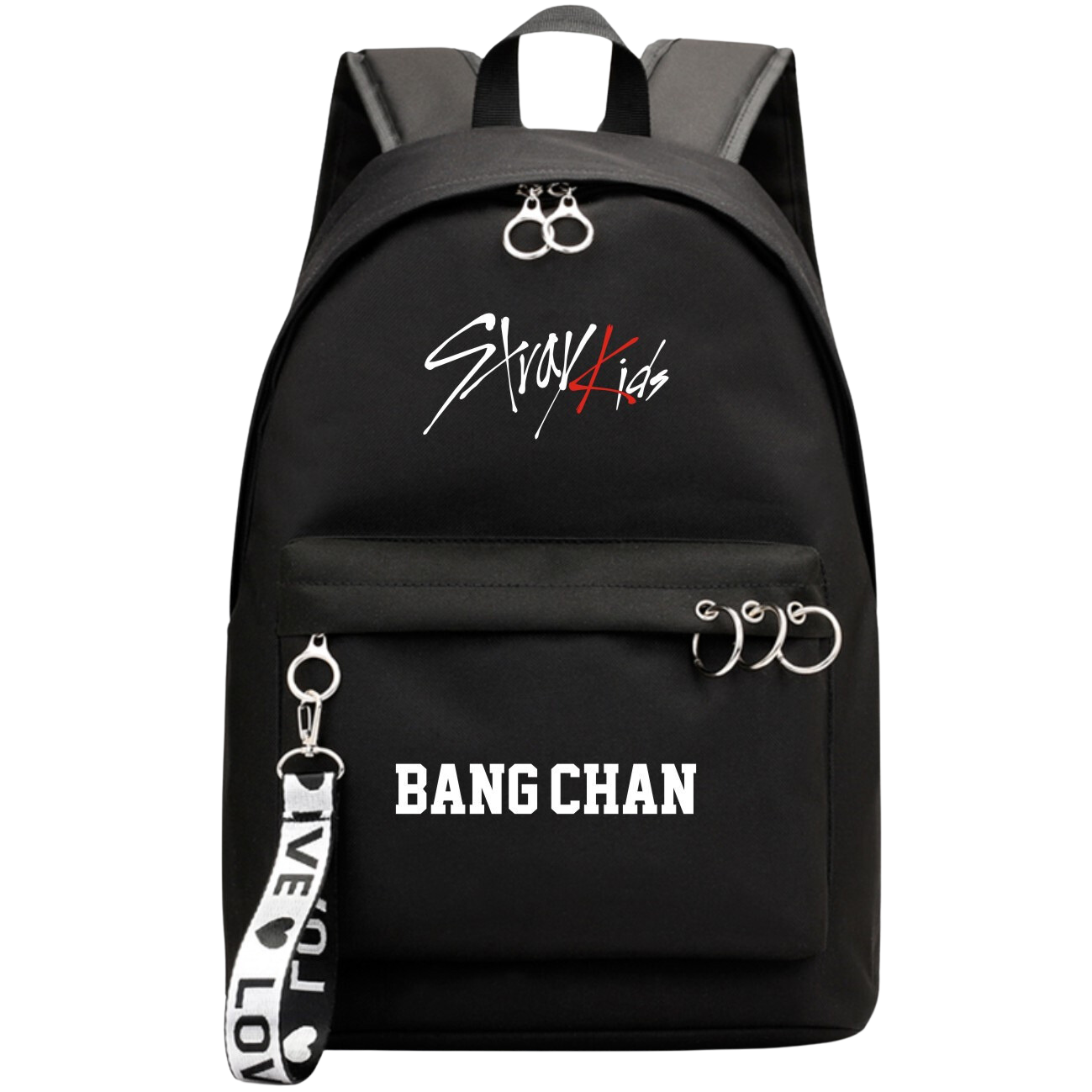 STRAY KIDS | School Bag for True STAYs - Elevate Your School Style with Stray Kids Backpack: Choose Your Bias & Glide Happily to School!