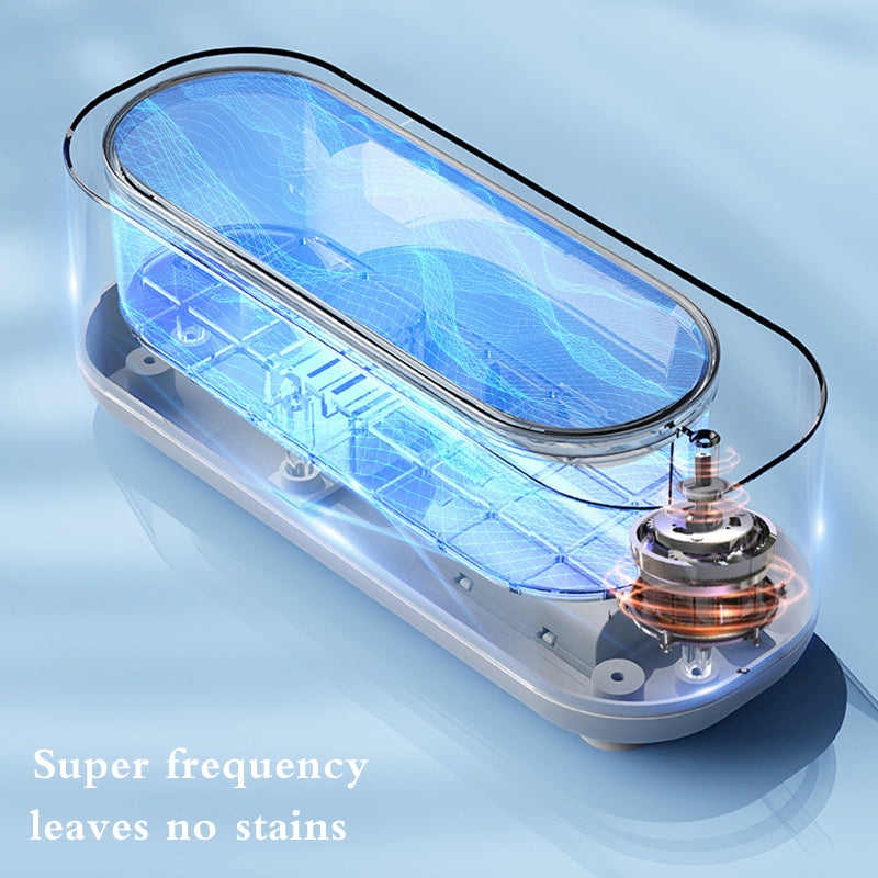 UltraClean Pro: High-Frequency Ultrasonic Cleaner for Jewelry, Glasses, Watches, and Dentures
