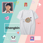 STRAY KIDS Felix, Lee Know, Hyunjin, Bang Chan, I.N, Changbin, Han & Seungmin's Chef's Special T-Shirt - Featuring Personal Hand-Drawn Favorite Food and Signature LIMITED EDITION