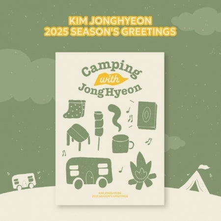 (PRE-ORDER) KIM JONGHYUN 2025 SEASON’S GREETINGS (Camping with JongHyeon)