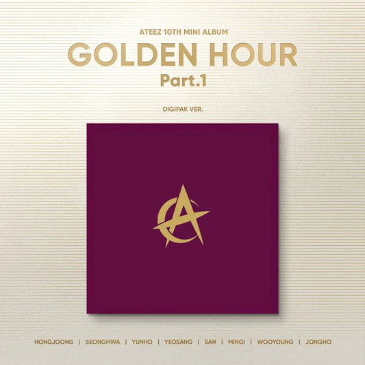 ATEEZ | GOLDEN HOUR : Part.1 (10th Mini Album) Digipack ver.