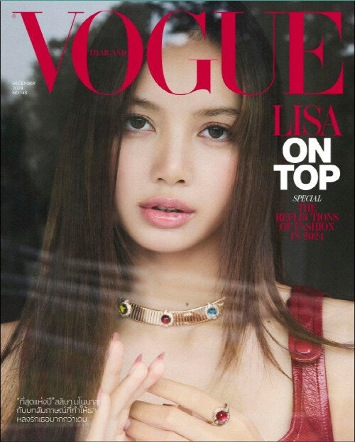 (PRE-ORDER) Vogue Thailand December 2024 | BLACKPINK LISA Cover