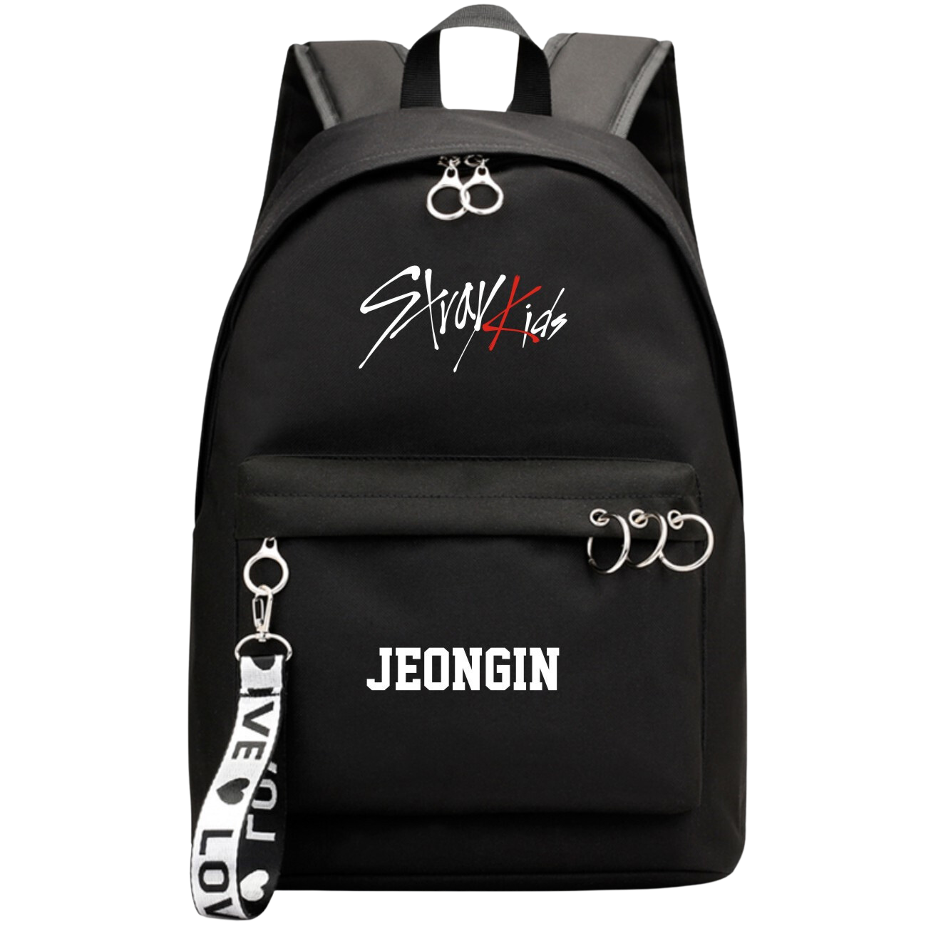 STRAY KIDS | School Bag for True STAYs - Elevate Your School Style with Stray Kids Backpack: Choose Your Bias & Glide Happily to School!