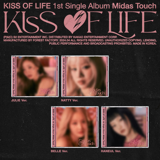 KISS OF LIFE | Midas Touch (1st Single Album) Jewel ver.