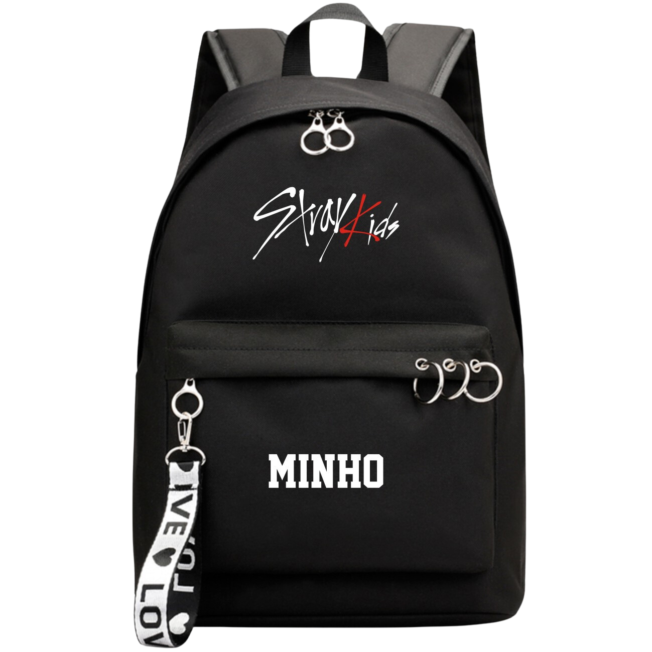 STRAY KIDS | School Bag for True STAYs - Elevate Your School Style with Stray Kids Backpack: Choose Your Bias & Glide Happily to School!