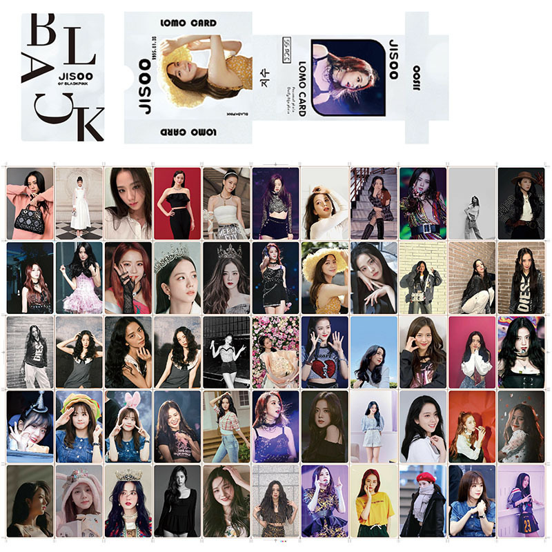 BLACKPINK | THE GAME, 7th Anniversary, JISOO 'ME', Coachella, BORN PINK, Pink Venom, THE ALBUM, LALISA, Summer Diary, Welcoming Collection Photo Card Sets (1 Box = 55 Cards! 🫶)