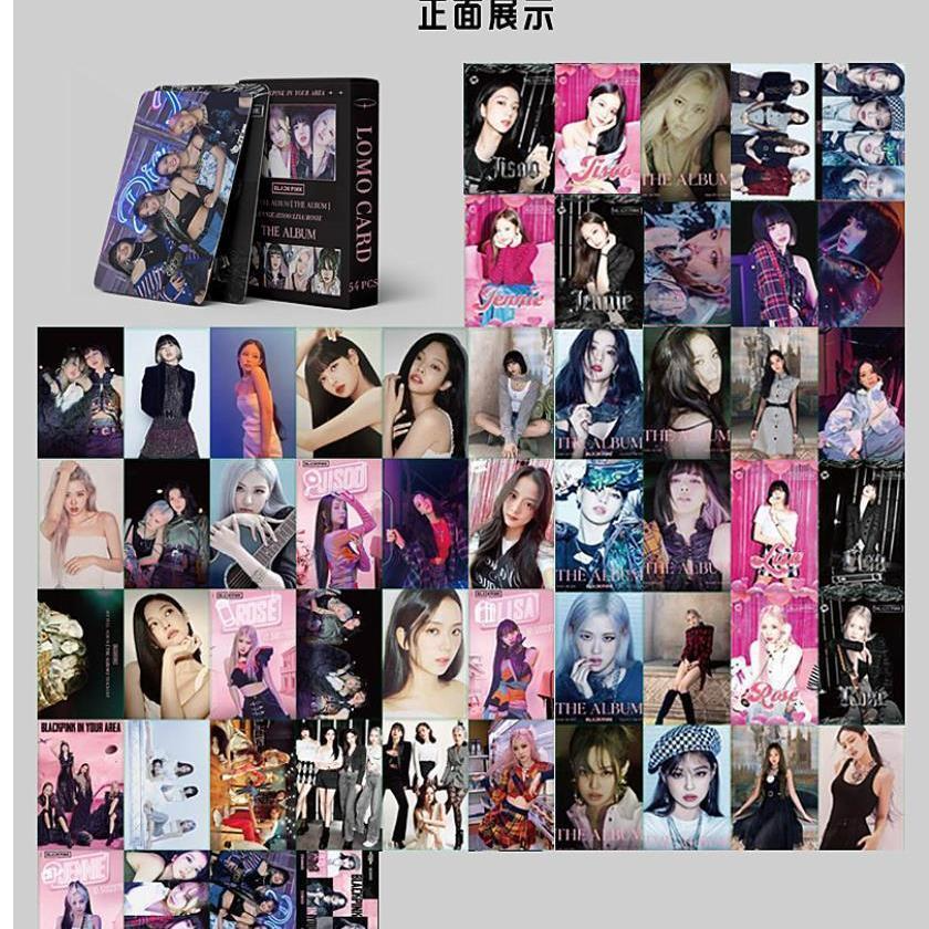 BLACKPINK | THE GAME, 7th Anniversary, JISOO 'ME', Coachella, BORN PINK, Pink Venom, THE ALBUM, LALISA, Summer Diary, Welcoming Collection Photo Card Sets (1 Box = 55 Cards! 🫶)