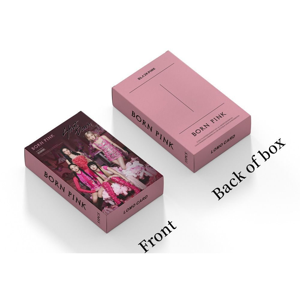 BLACKPINK | THE GAME, 7th Anniversary, JISOO 'ME', Coachella, BORN PINK, Pink Venom, THE ALBUM, LALISA, Summer Diary, Welcoming Collection Photo Card Sets (1 Box = 55 Cards! 🫶)