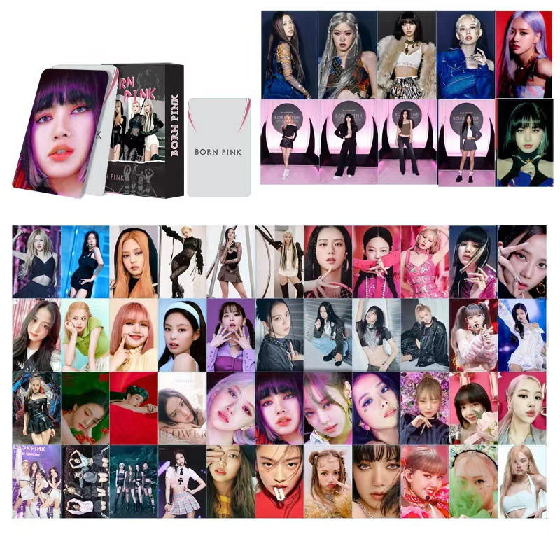 BLACKPINK | THE GAME, 7th Anniversary, JISOO 'ME', Coachella, BORN PINK, Pink Venom, THE ALBUM, LALISA, Summer Diary, Welcoming Collection Photo Card Sets (1 Box = 55 Cards! 🫶)