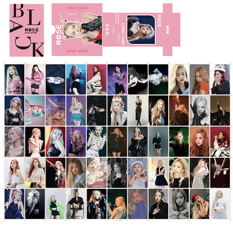 BLACKPINK | THE GAME, 7th Anniversary, JISOO 'ME', Coachella, BORN PINK, Pink Venom, THE ALBUM, LALISA, Summer Diary, Welcoming Collection Photo Card Sets (1 Box = 55 Cards! 🫶)