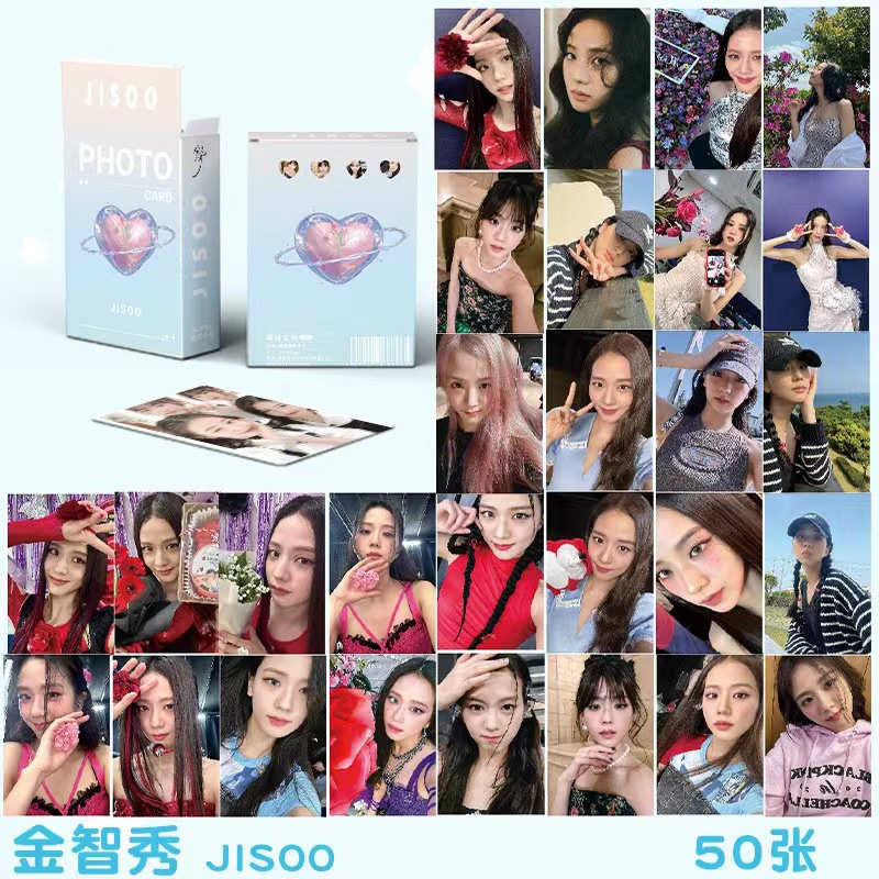 BLACKPINK | THE GAME, 7th Anniversary, JISOO 'ME', Coachella, BORN PINK, Pink Venom, THE ALBUM, LALISA, Summer Diary, Welcoming Collection Photo Card Sets (1 Box = 55 Cards! 🫶)