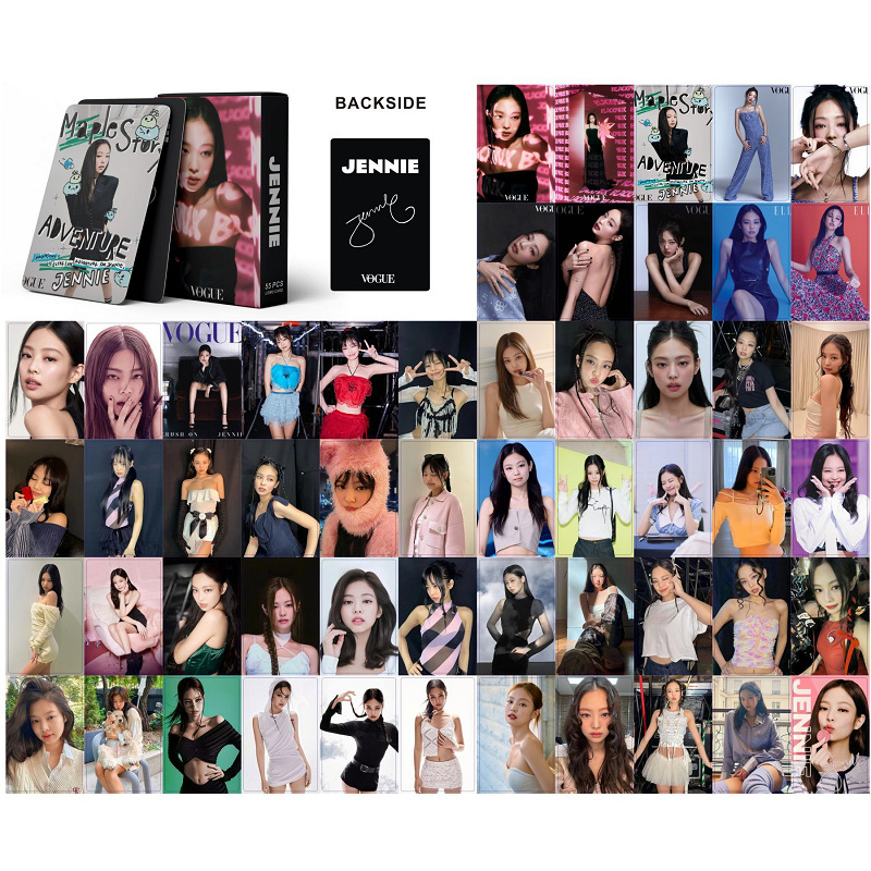 BLACKPINK | THE GAME, 7th Anniversary, JISOO 'ME', Coachella, BORN PINK, Pink Venom, THE ALBUM, LALISA, Summer Diary, Welcoming Collection Photo Card Sets (1 Box = 55 Cards! 🫶)