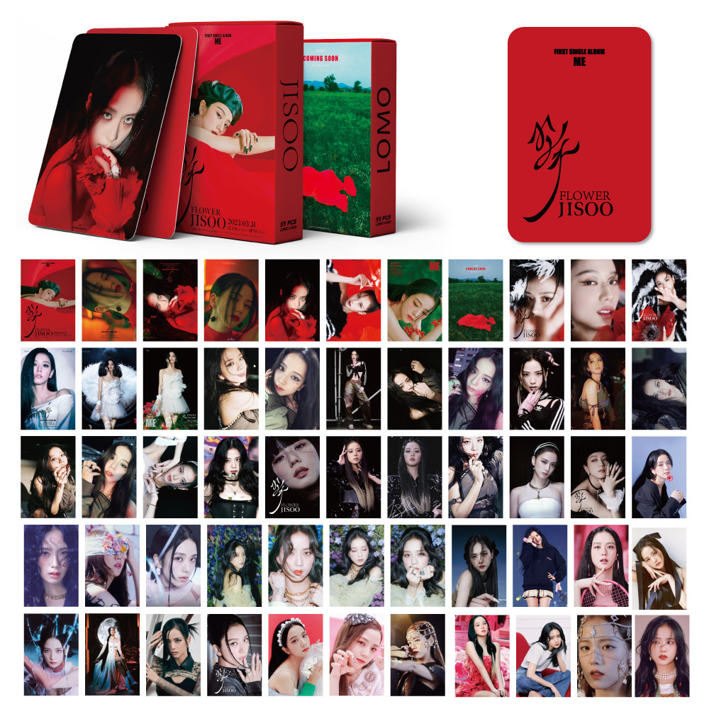 BLACKPINK | THE GAME, 7th Anniversary, JISOO 'ME', Coachella, BORN PINK, Pink Venom, THE ALBUM, LALISA, Summer Diary, Welcoming Collection Photo Card Sets (1 Box = 55 Cards! 🫶)