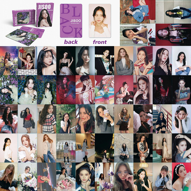 BLACKPINK | THE GAME, 7th Anniversary, JISOO 'ME', Coachella, BORN PINK, Pink Venom, THE ALBUM, LALISA, Summer Diary, Welcoming Collection Photo Card Sets (1 Box = 55 Cards! 🫶)