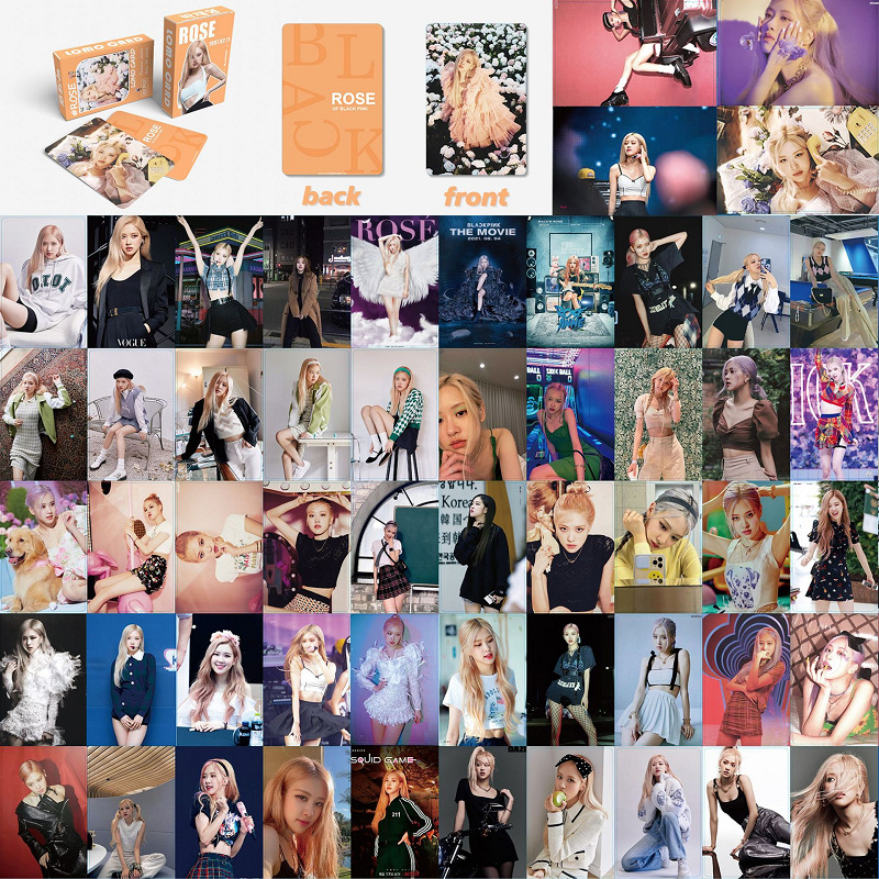 BLACKPINK | THE GAME, 7th Anniversary, JISOO 'ME', Coachella, BORN PINK, Pink Venom, THE ALBUM, LALISA, Summer Diary, Welcoming Collection Photo Card Sets (1 Box = 55 Cards! 🫶)