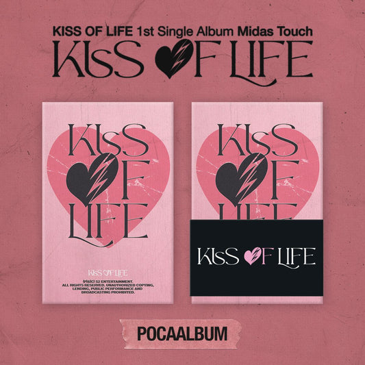 KISS OF LIFE | Midas Touch (1st Single Album) POCA ALBUM ver.
