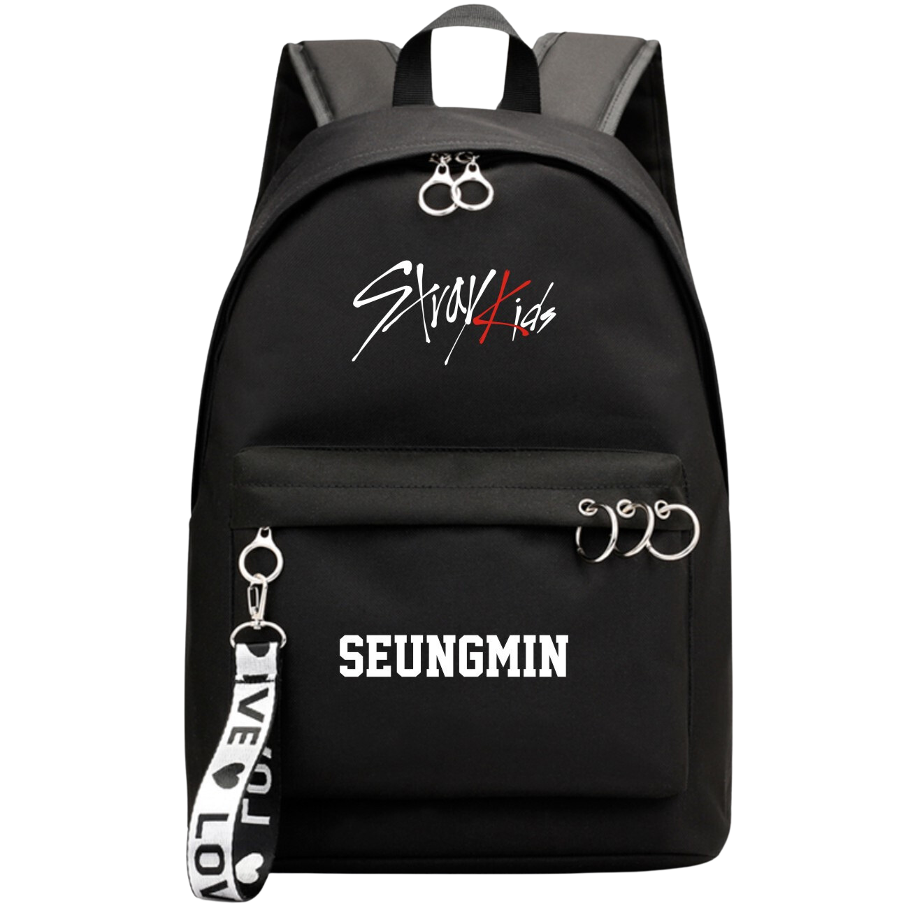 STRAY KIDS | School Bag for True STAYs - Elevate Your School Style with Stray Kids Backpack: Choose Your Bias & Glide Happily to School!