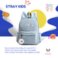 STRAY KIDS | Bunny-Eared School Bag for Loyal STAYs - Boost Your School Vibes with Cute Rabbit Ears: Choose Your Bias & Hop Happily to Class!