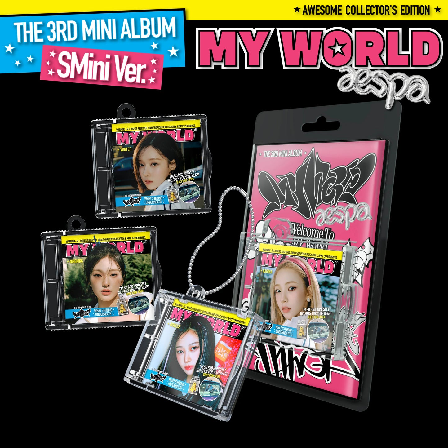 aespa | MY WORLD (3rd Mini Album) SMini Ver.