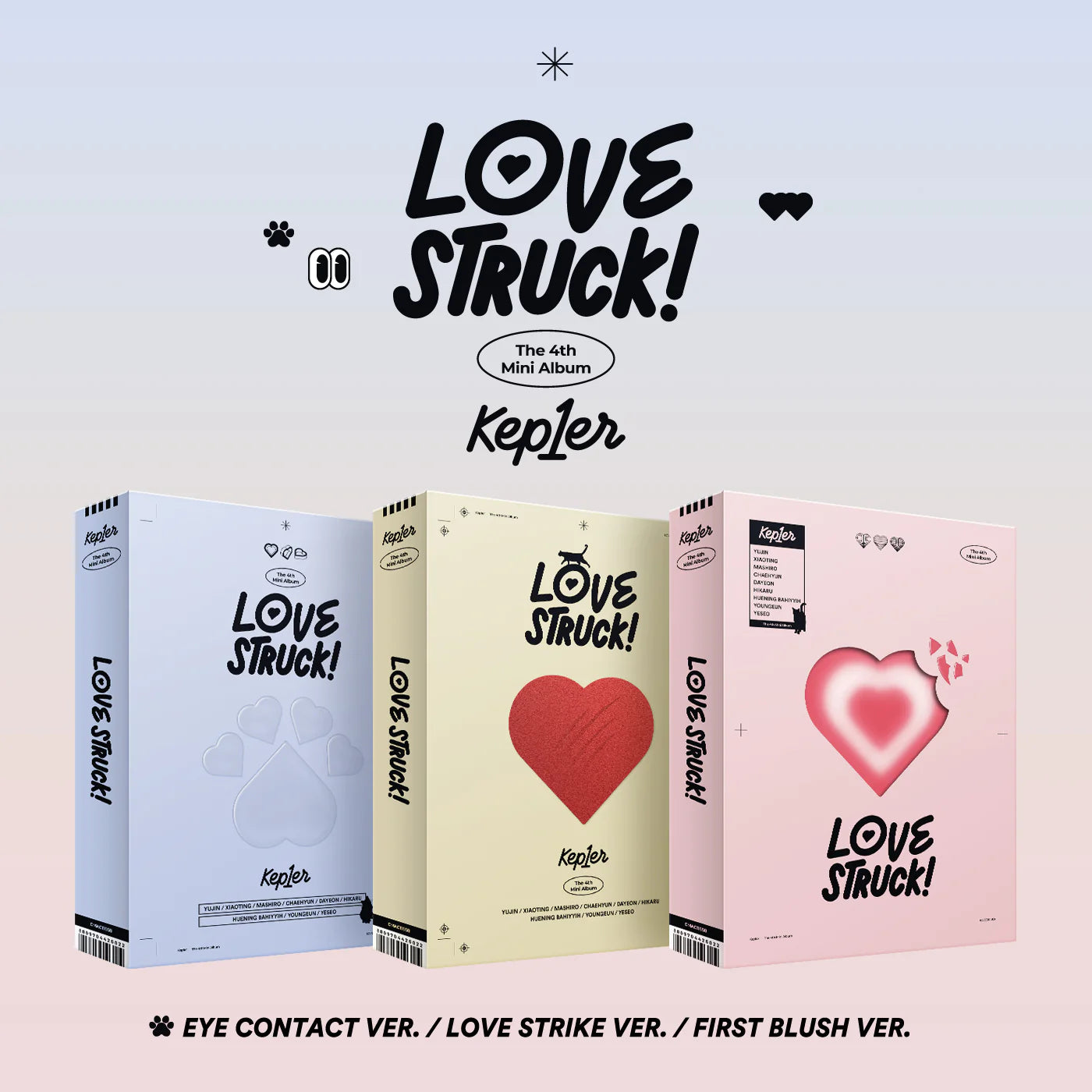 Kep1er - LOVESTRUCK! (4th Mini Album)