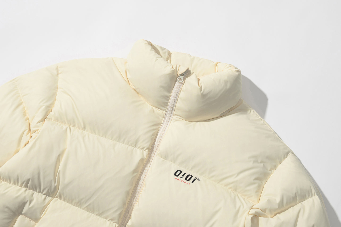 O!Oi Korea - Signature Puffer Jacket (Ivory) - Rosé K-Shop