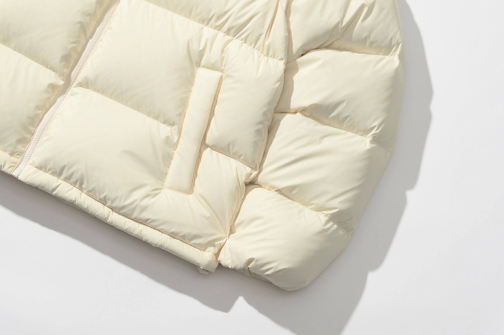 O!Oi Korea - Signature Puffer Jacket (Ivory) - Rosé K-Shop