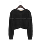 Common Unique - Button-Up Fuzzy Cardigan (BLACKPINK Jennie, Apink Bomi and Namjoo Wears) - Black / One Size - Rosé K-Shop