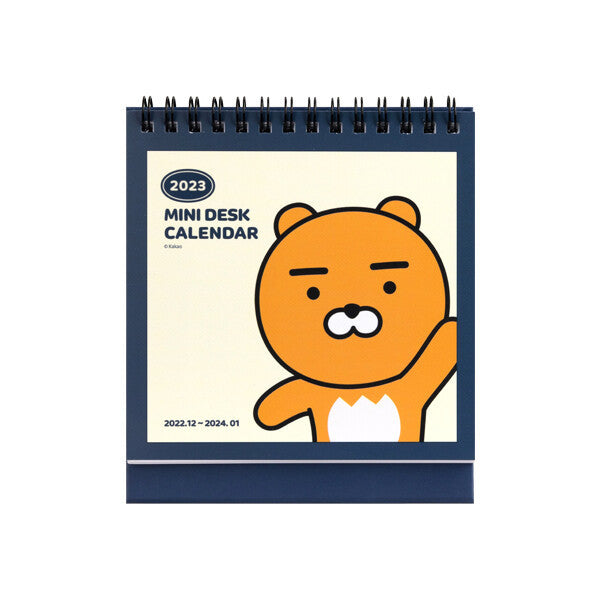 Kakao Friends 2023 Mini Desk Calendar 12 x 12cm - Rosé K-Shop