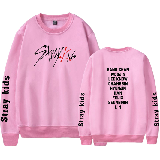 STRAY KIDS - Oversize Sweatshirt for STAY's - Pink / L - Rosé K-Shop