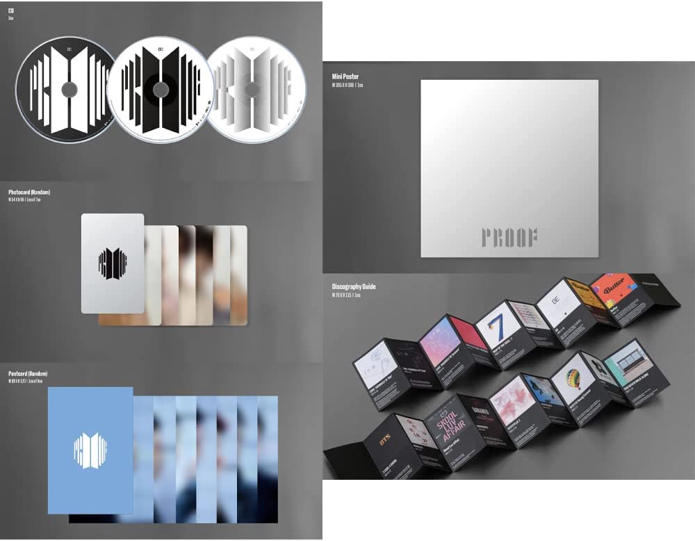 BTS - PROOF Album Set (Standard and Compact Edition) - Rosé K-Shop