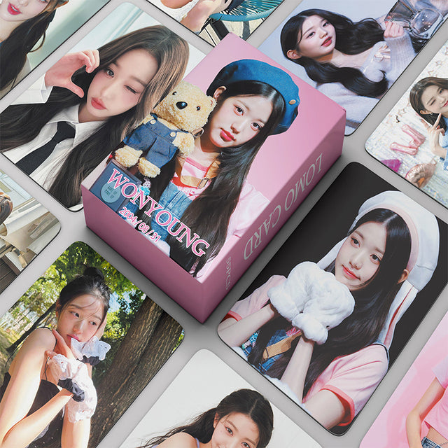 IVE | WAVE, After Like, ELEVEN, LOVE DIVE, I'VE SUMMER, Lovely Vacation, The Prom Queens, I've Ive & 2023 Season's Greetings Photo Card Sets (1 Box = 55 Cards! 🫶)