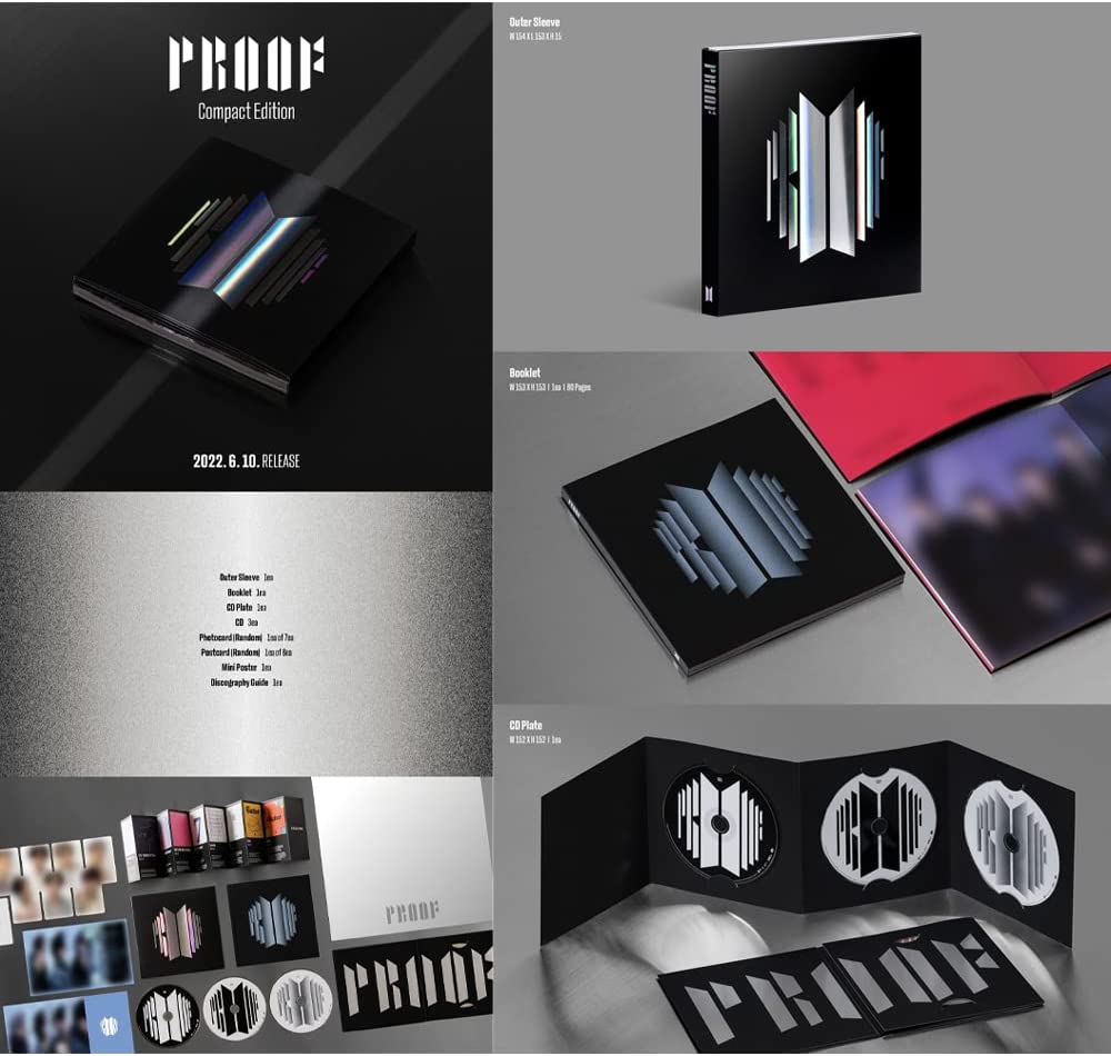 BTS - PROOF Album Set (Standard and Compact Edition) – Rosé K-Shop