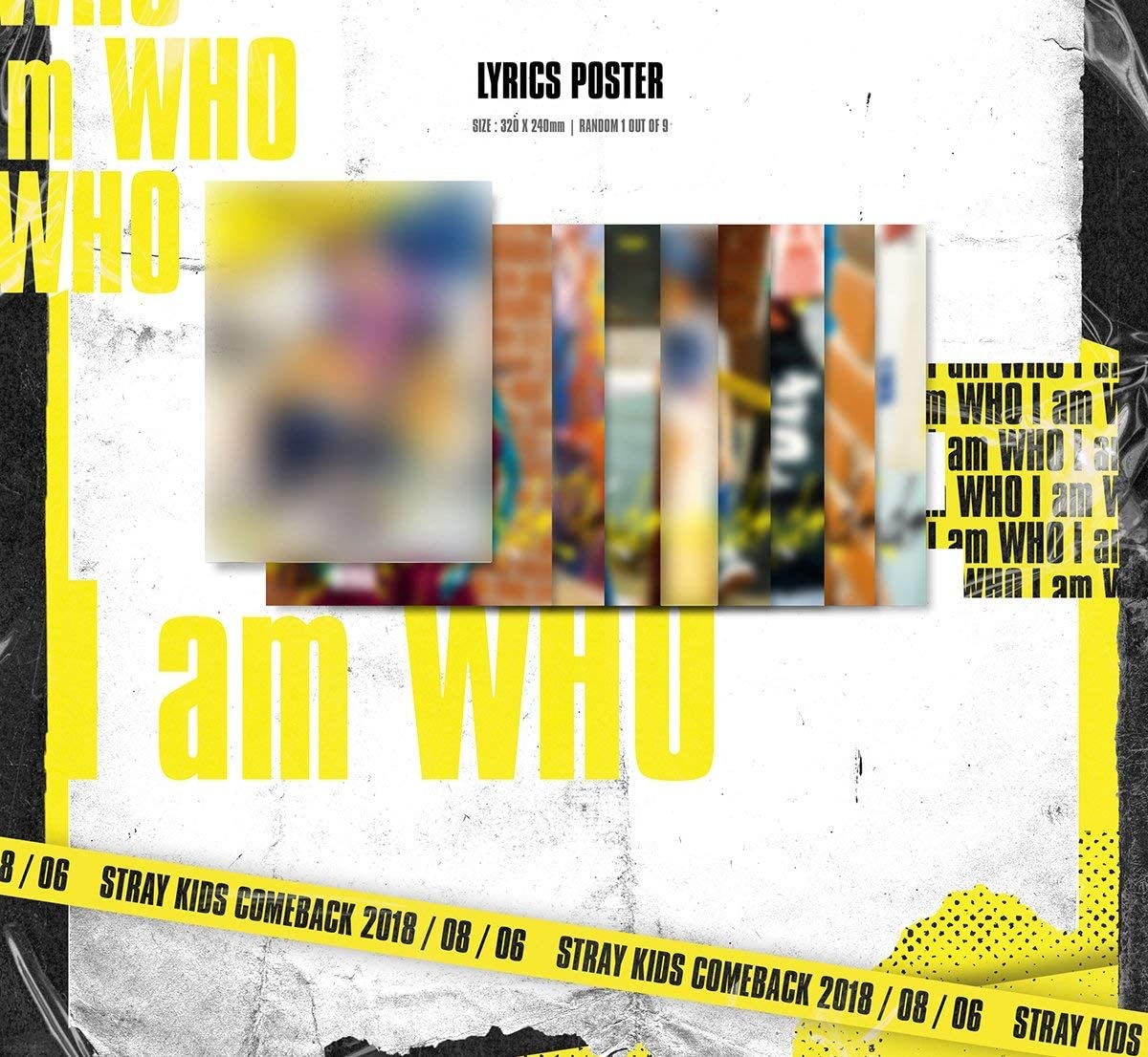 STRAY KIDS - I am WHO (2nd Mini Album) Random Ver. - Rosé K-Shop