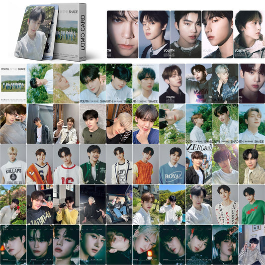 ZEROBASEONE | YOUTH IN THE SHADE Photo Card Sets (1 Box = 55 Cards! 🫶)