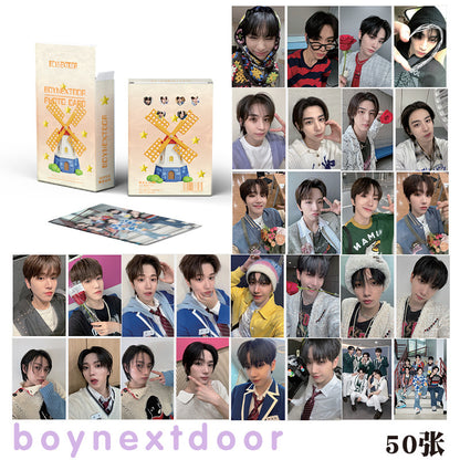 BOYNEXTDOOR | Selca Photo Card Sets (1 Box = 50 Cards! 🫶)